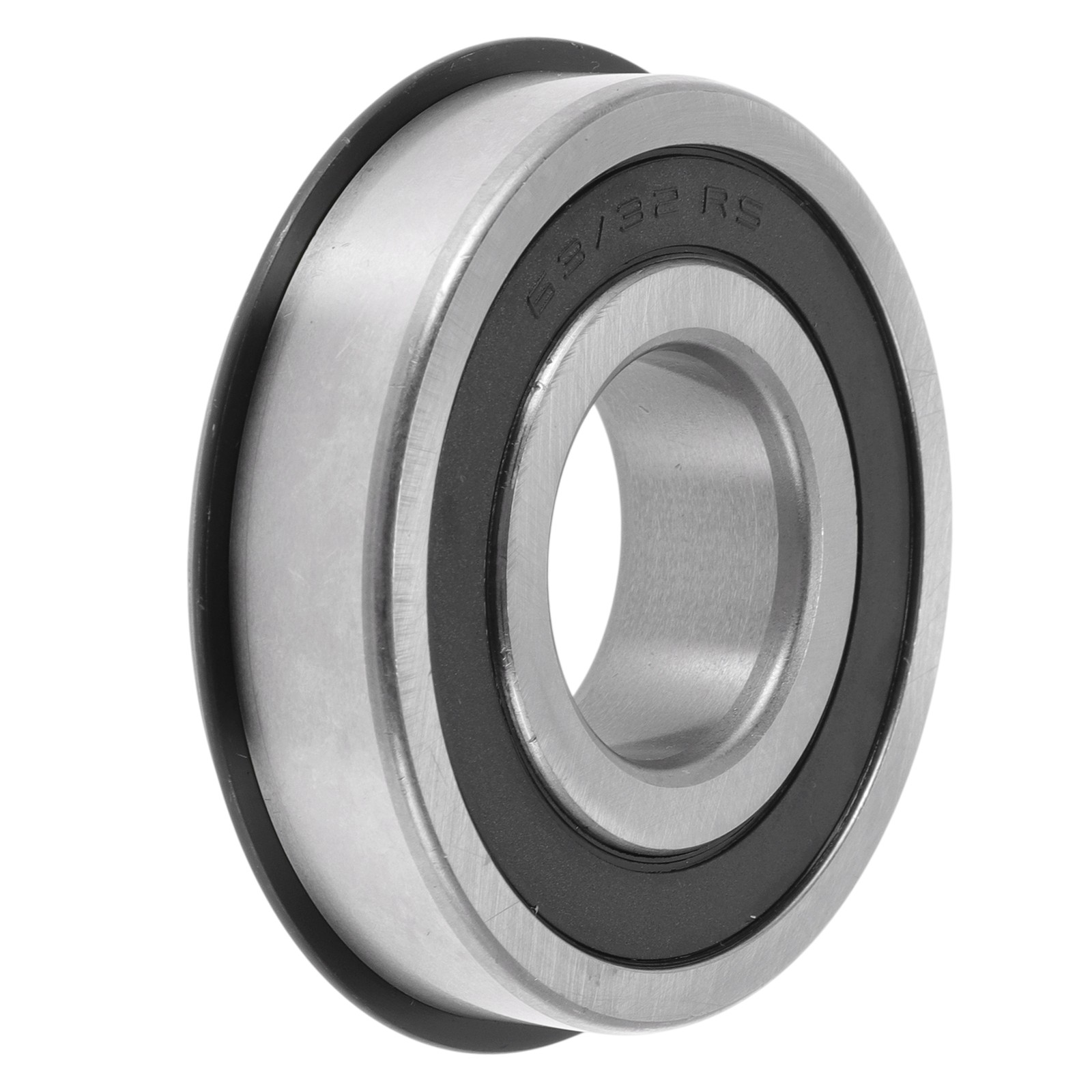 Ball Bearings 63/32NR2RS 32x75x20mm for Silver Black