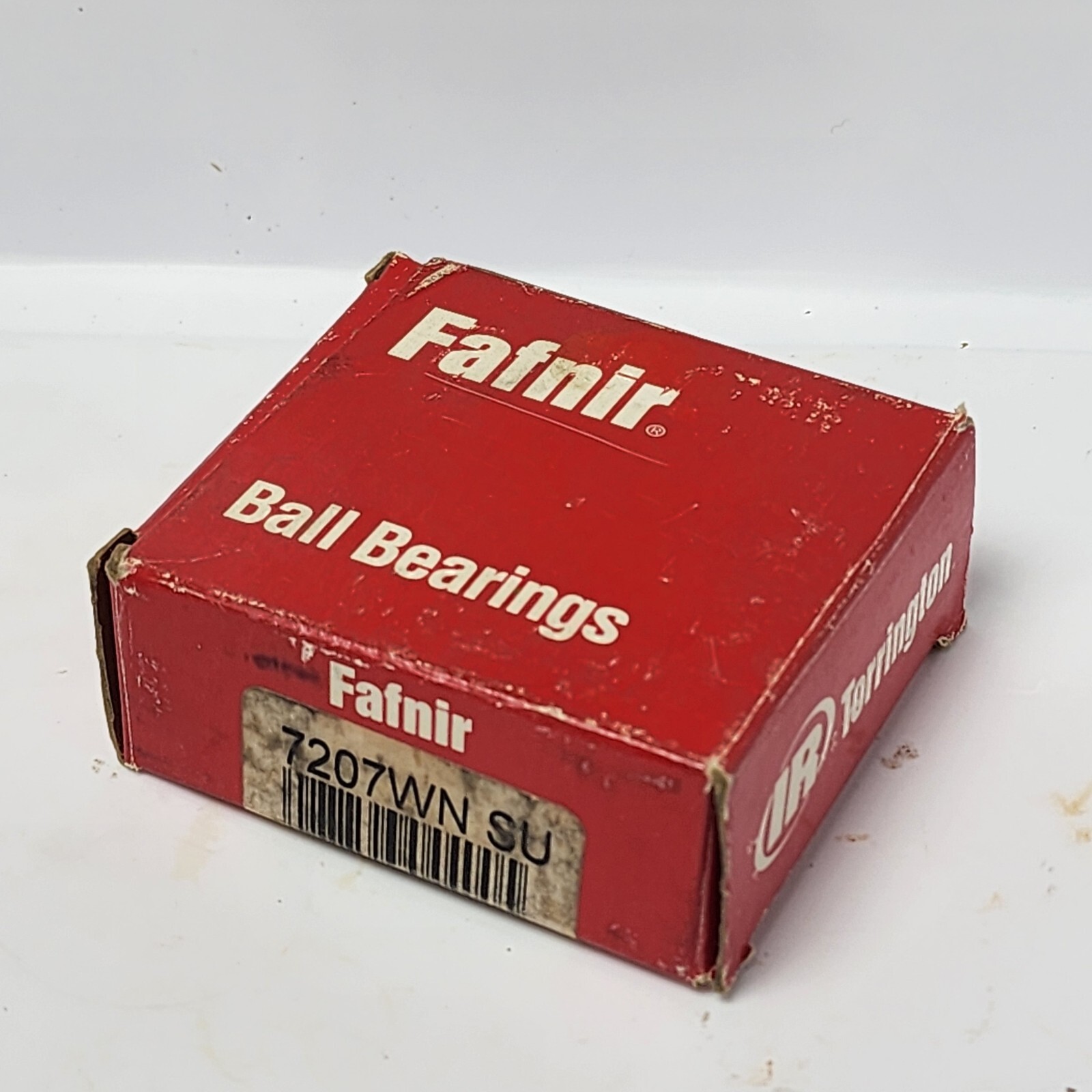 Timken Fafnir 7207WN SU Angular Contact Bearing Made in USA (Rust On O.D.)