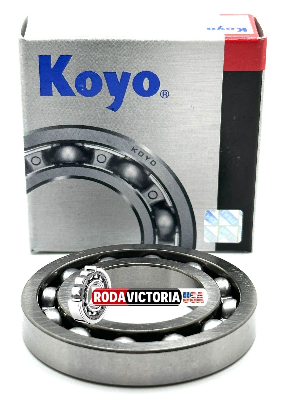 KOYO 16006 DEEP GROOVE BALL BEARING, OPEN TYPE, NO SEALS JAPAN 30x55x9mm.