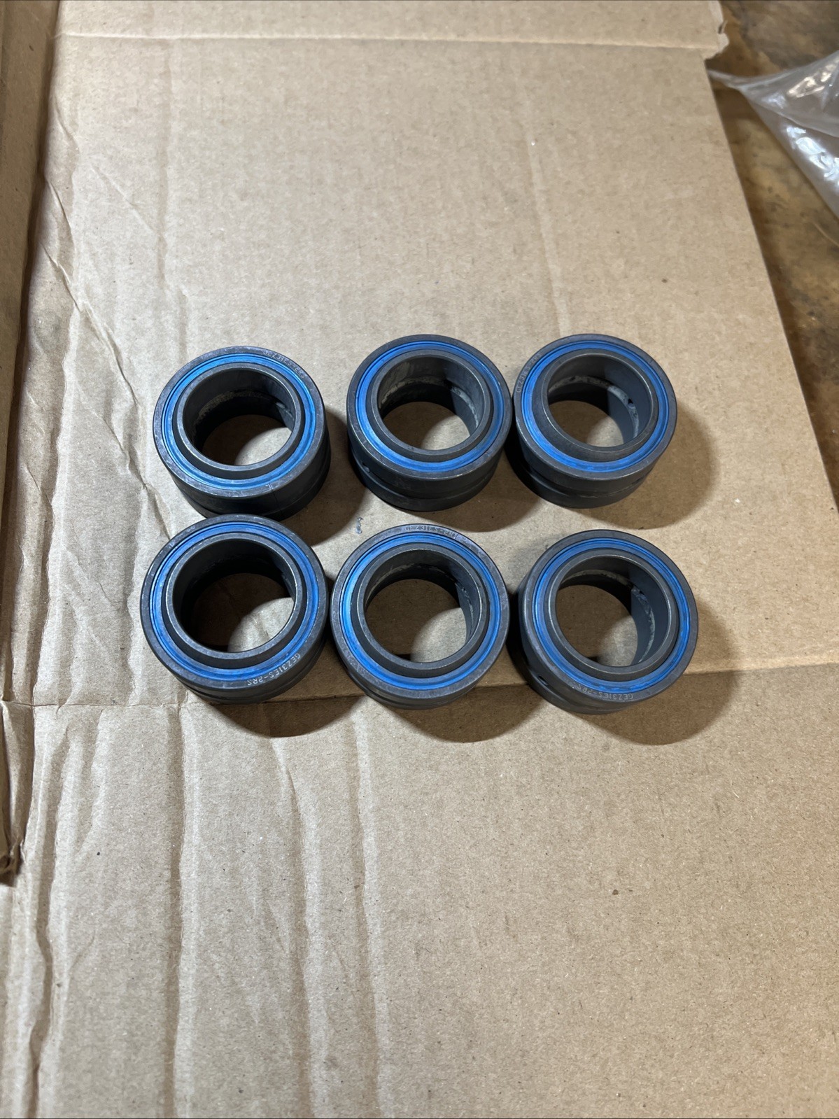 GEZ31ES-2RS Spherical Plain Bearing with Rubber Seal