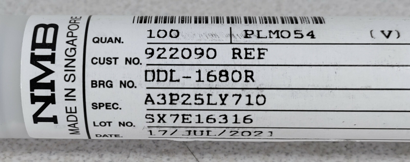 100 NEW NMB DDL-1680R MINIATURE PRECISION BALL BEARINGS NIT ***MAKE OFFER***