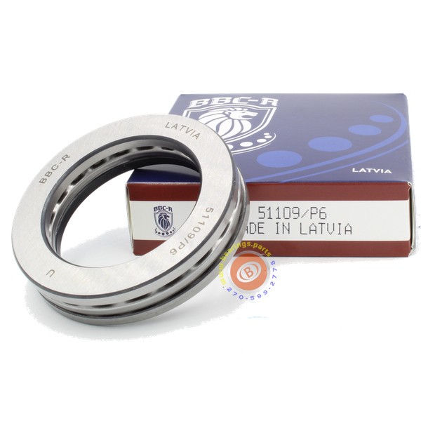 51109 Thrust Ball Bearing 45x65x14 Grooved 51109X – Baltic Bearing