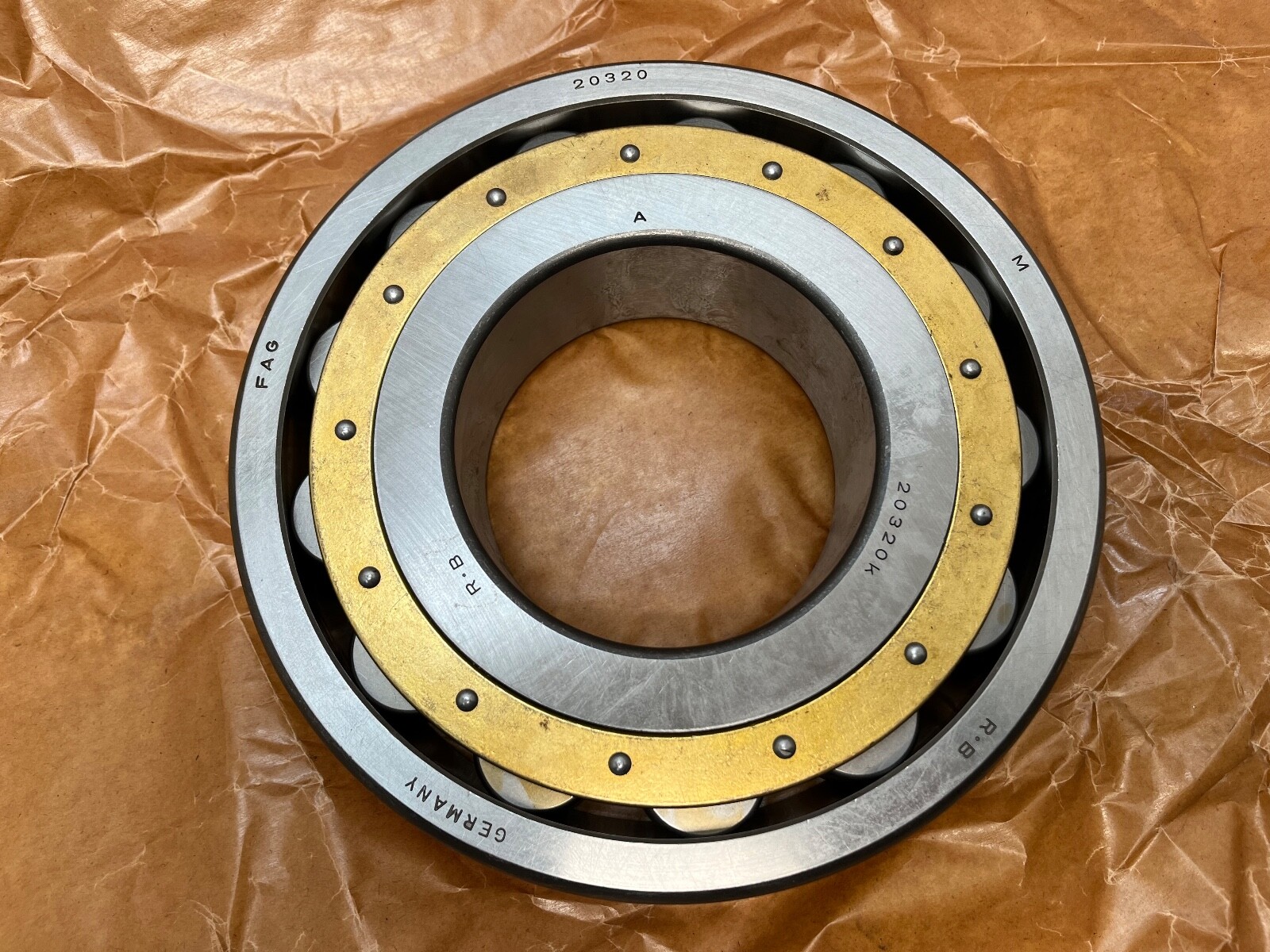 FAG 20320KMB Single Row Spherical Bearing 100x215x47 mm 20320-K-MB Germany