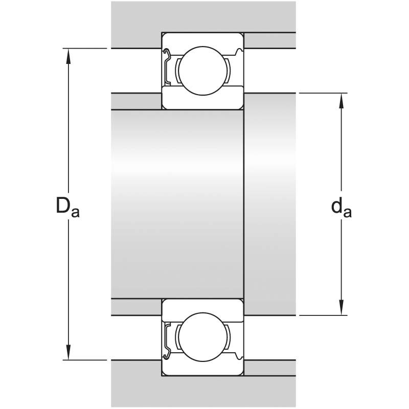 6305ZC3 Single Row Radial Deep Groove Ball Bearing 25x62x17 mm. by SNR brand