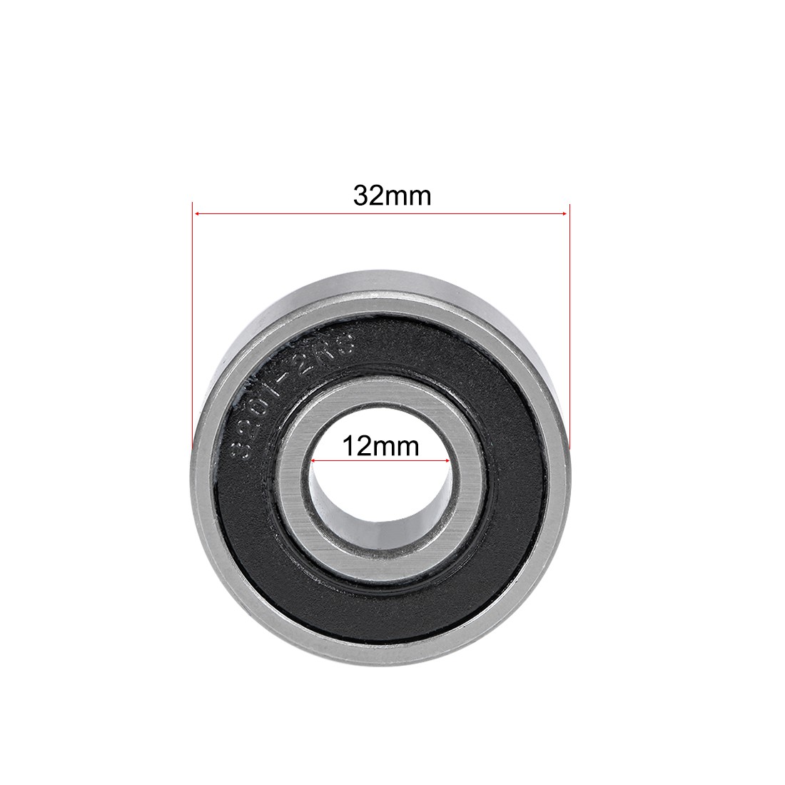 5201-2RS Angular Contact Ball Bearing Sealed Bearings 3201-2RS 2 Sets