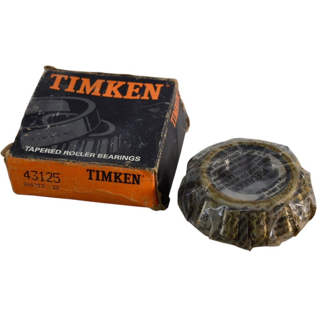 NEW TIMKEN 43125 Tapered Roller Bearing Single Cone 1.250