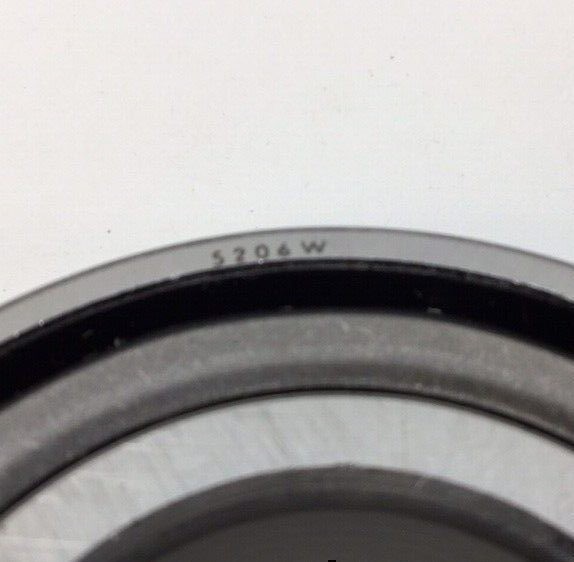 Fafnir 5206W Angular Contact Ball Bearing Double Row 30mm ID X 62mm OD X 0.9375W
