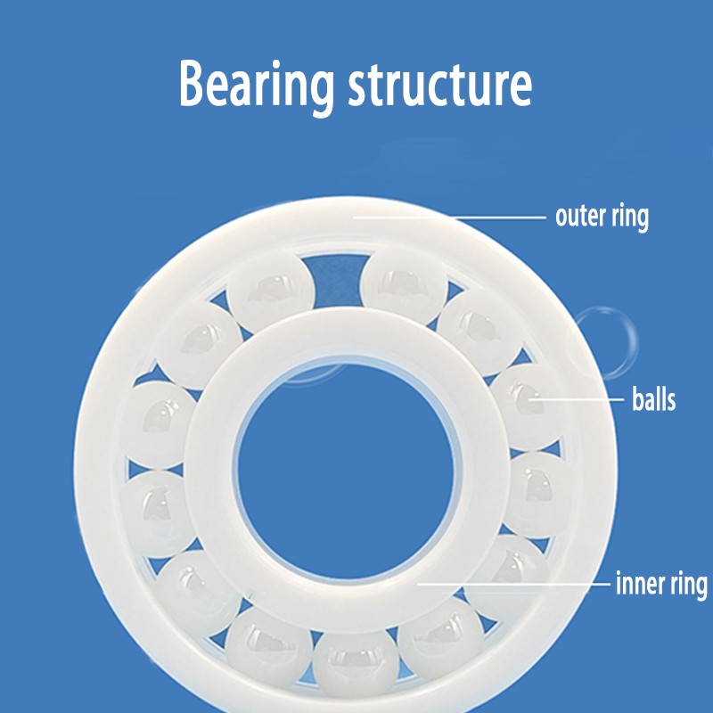 ZrO2 Zirconia Full Ceramic Full Ball Bearing Resistant Corrosion 603-6000-6906