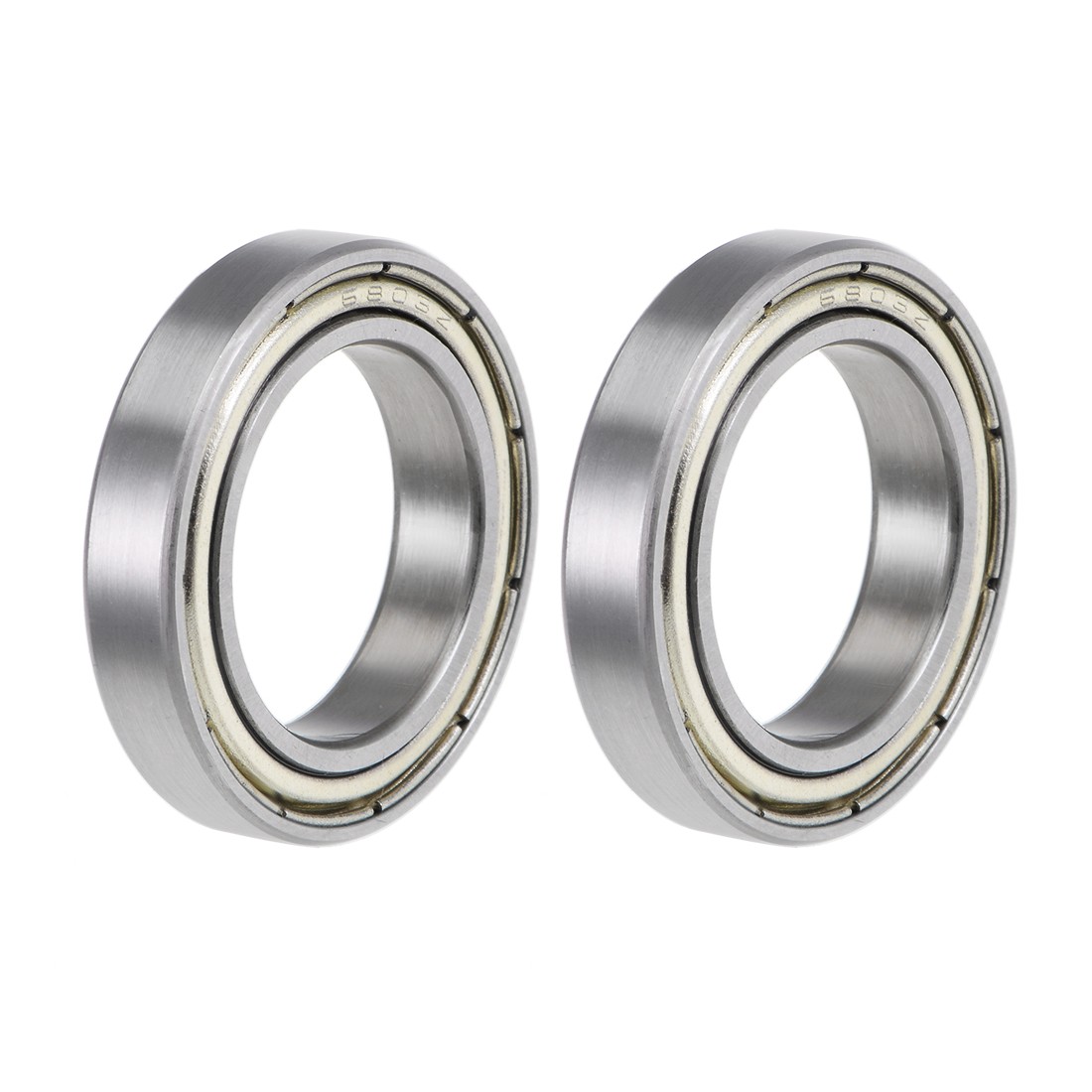 6803ZZ Deep Groove Ball Bearings Z2 17x26x5mm Double Shielded Carbon Steel 2pcs