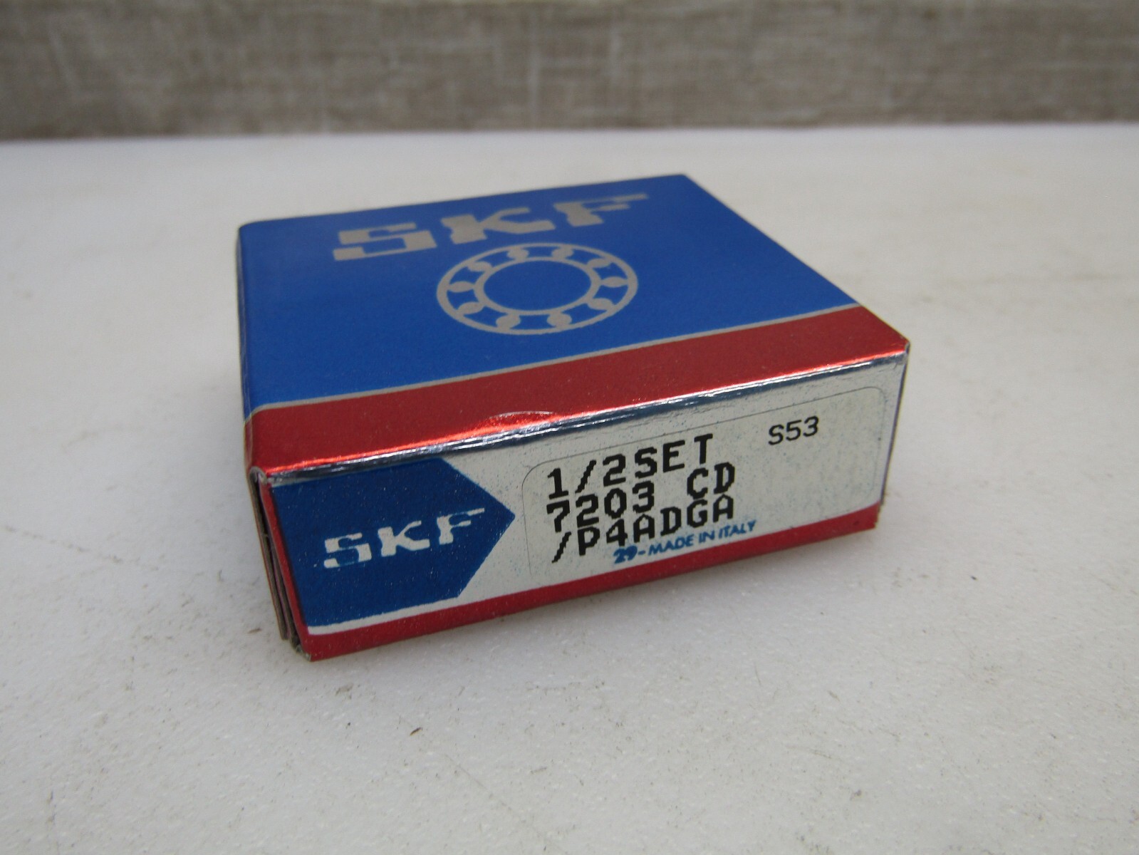 SKF 7203 CD/P4 ADGA Super Precision Bearing 17mm X 40mm X 12mm Single Bearing