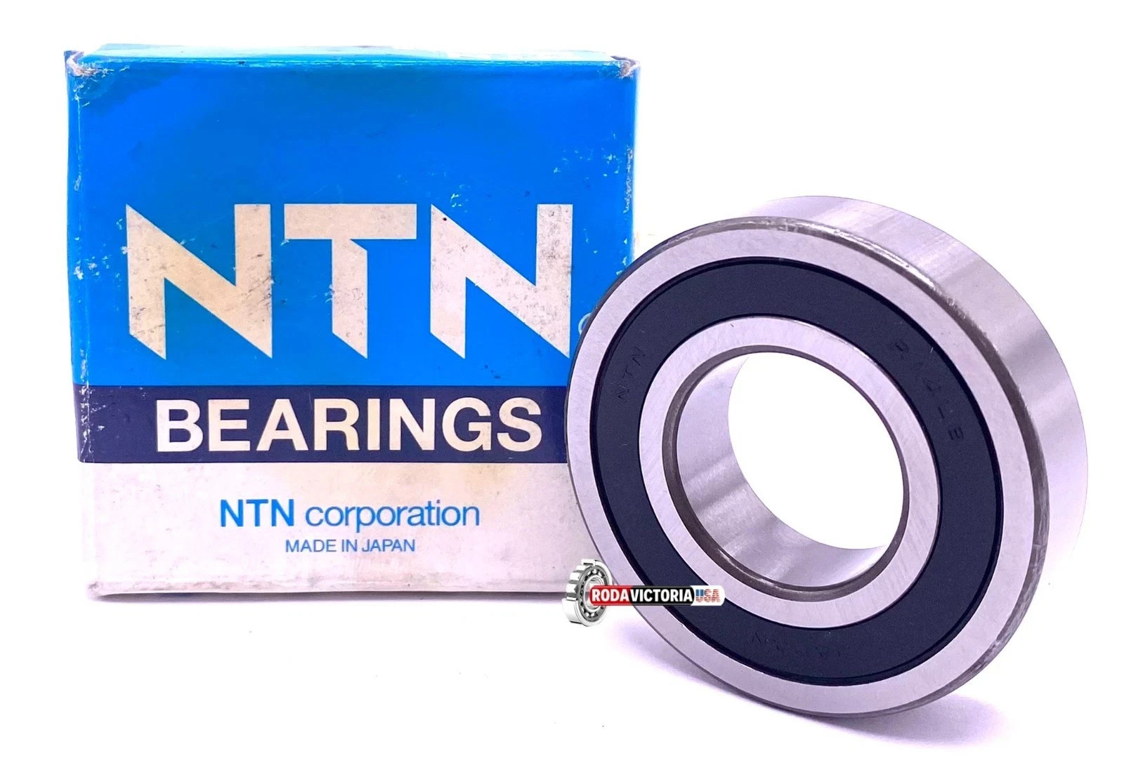 NTN Japan R14 LLB Ball Bearing, Rubber Sealed EEO 2RS 7/8″ x 1 7/8″ x 1/2″