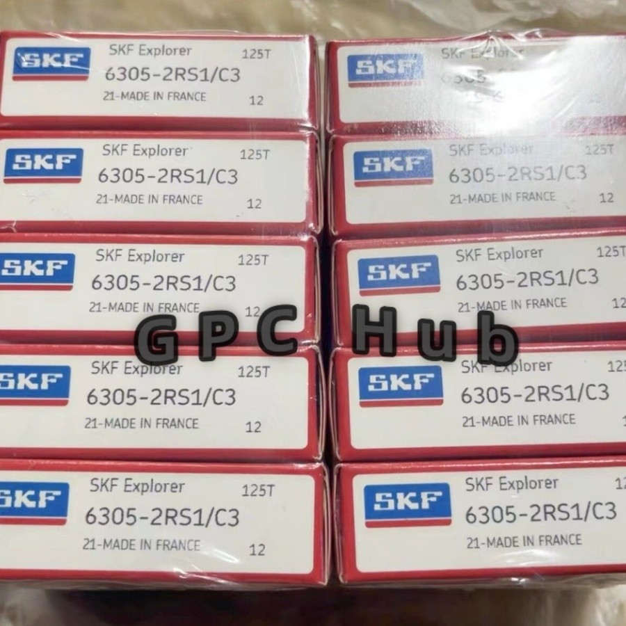1PC NEW SKF 6305-2RS1/C3 single row deep groove ball bearing Fast shipment