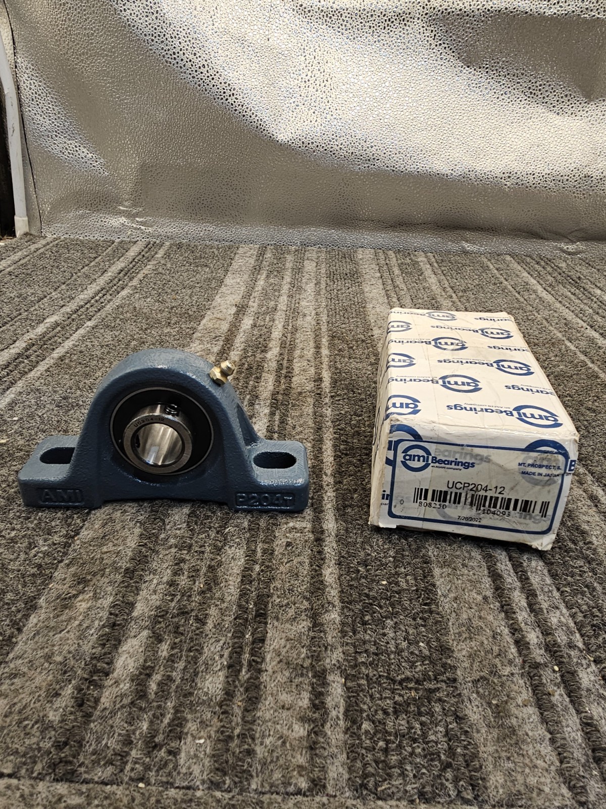 AMI Bearings UCP204-12: 2-Bolt Pillow Block Ball Bearing Unit – 3/4-inch Bore