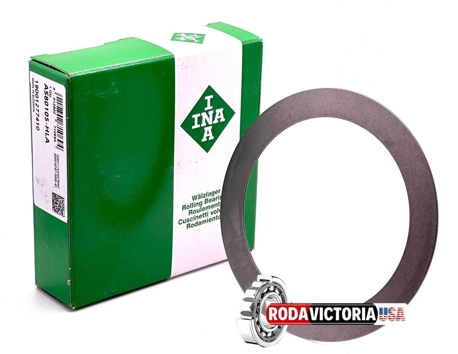 INA AS80105 thrust bearing washer