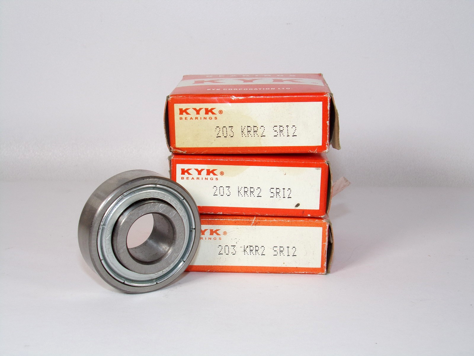 *New* KYK Premium 206 KRR2 SR12 Bearings (Qty 3)