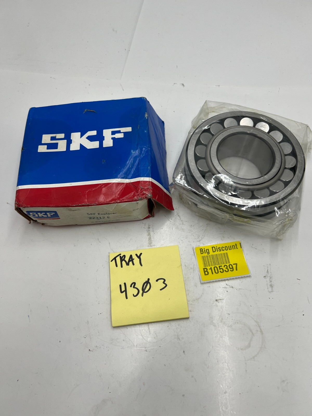 SKF Spherical Roller Bearing 22312 E