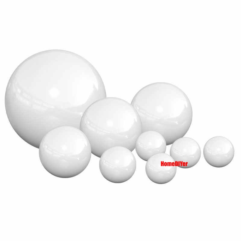 High Precision Zirconium Oxide Ceramic Bearing Balls ZRO2 Ball Diameter 1mm-30mm