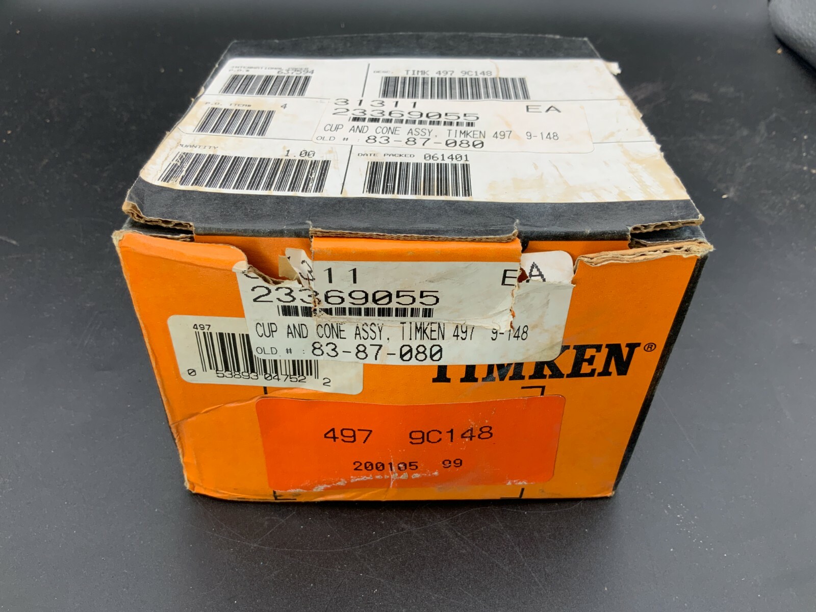 Timken 497 9C148 Tapered Roller Bearing Assembly