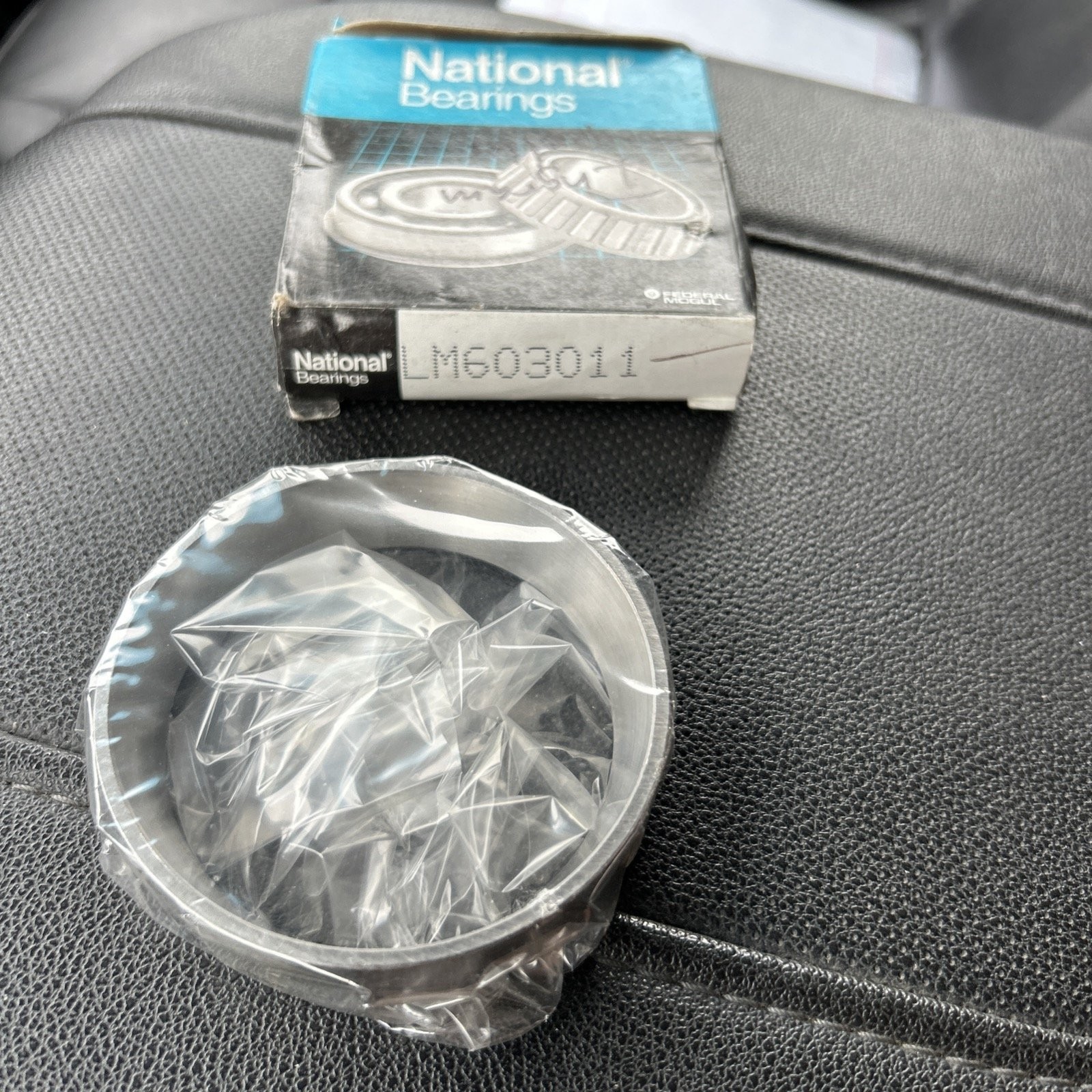 National Bearings LM603011 Tapered Roller Bearing Cup Steel’,’Materials’