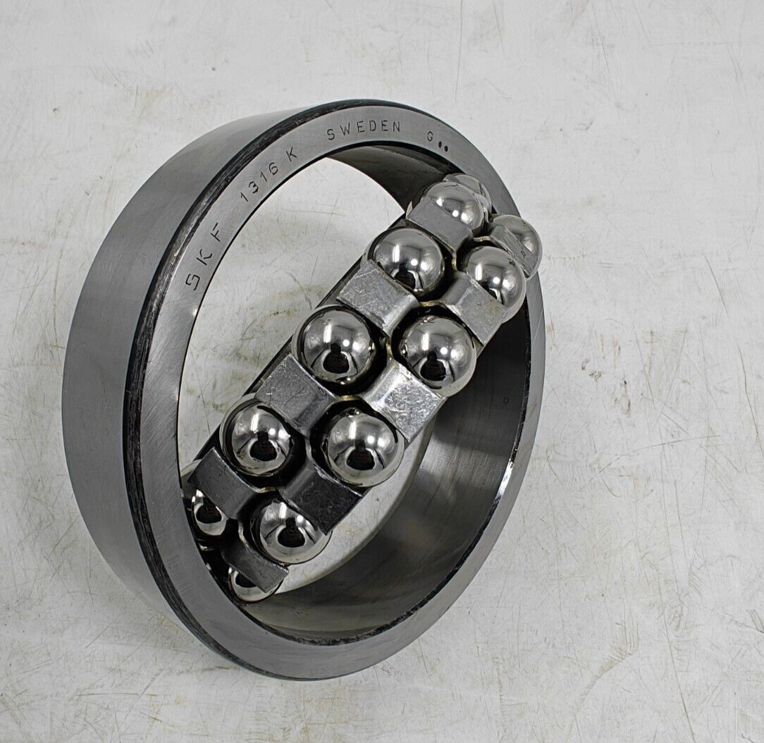 1316 K SKF Self Aligning Double Row Ball Bearing SKF 1316K Tapered Bore !