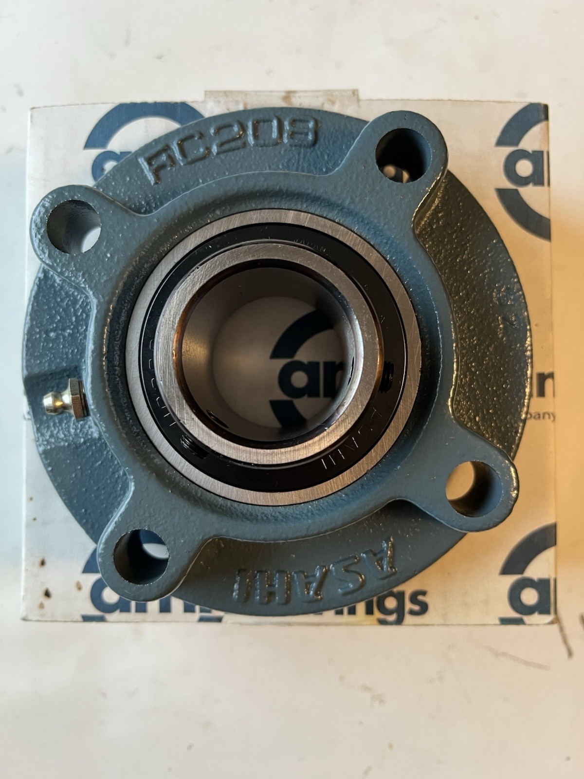 AMI UCFC208 Piloted Flange Bearing 40mm Bore Asahi Gisco Made In Japan New