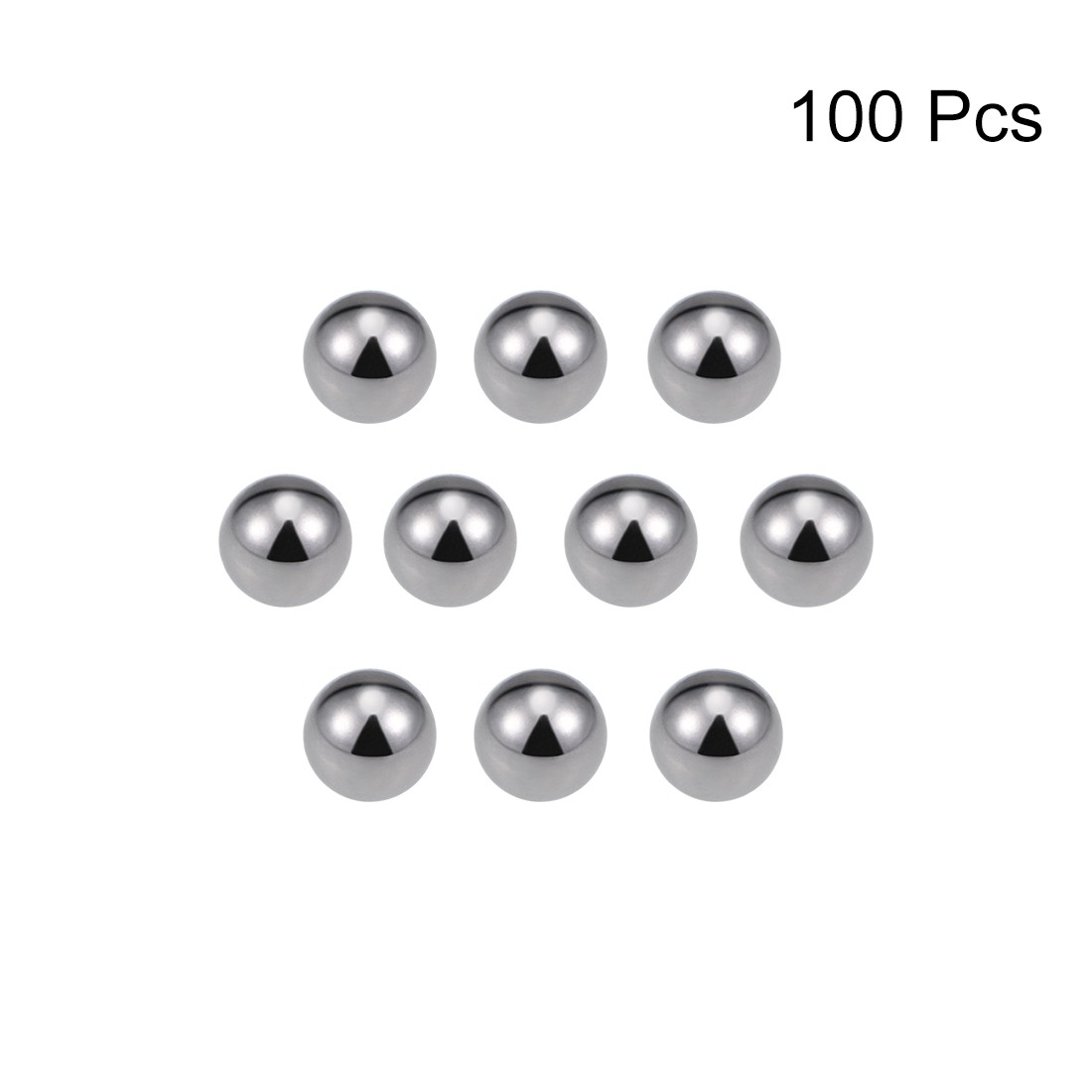 100pcs 7mm Carbon Steel Bearing Balls Precision Balls