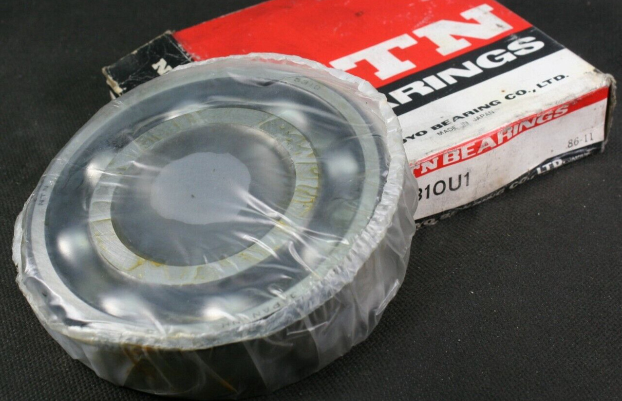 One (1) NTN 6310 U1 Deep Groove Bearing 50MM ID Japan NEW