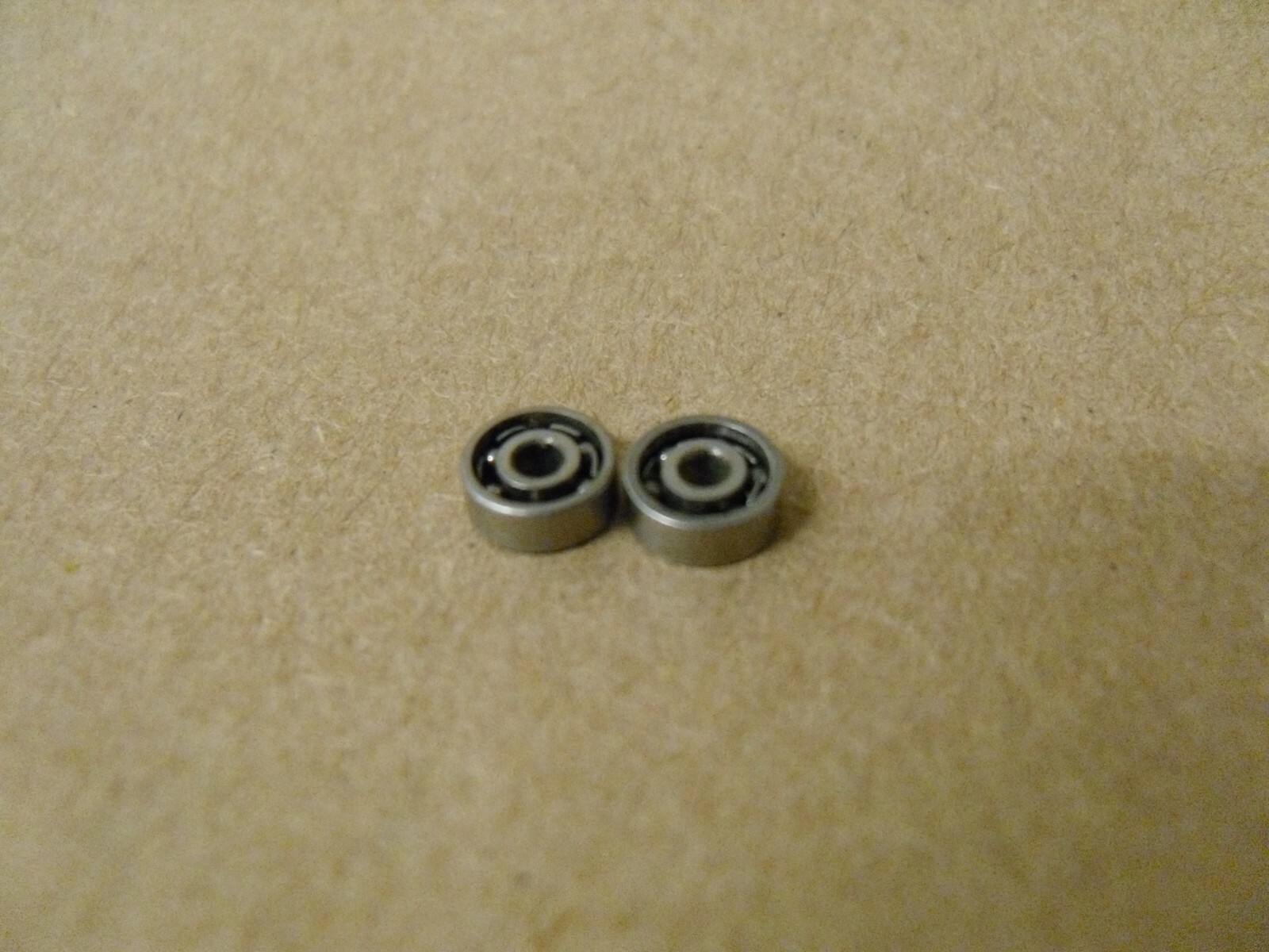 (Qty 2) 5/64X1/4X3/32 MINIATURE BALL BEARING