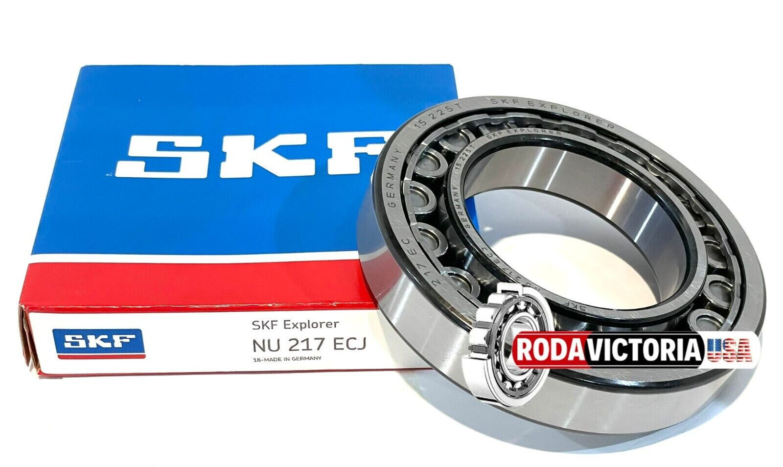 SKF NU217 ECP Cylindrical Roller Bearing 85x150x28 mm
