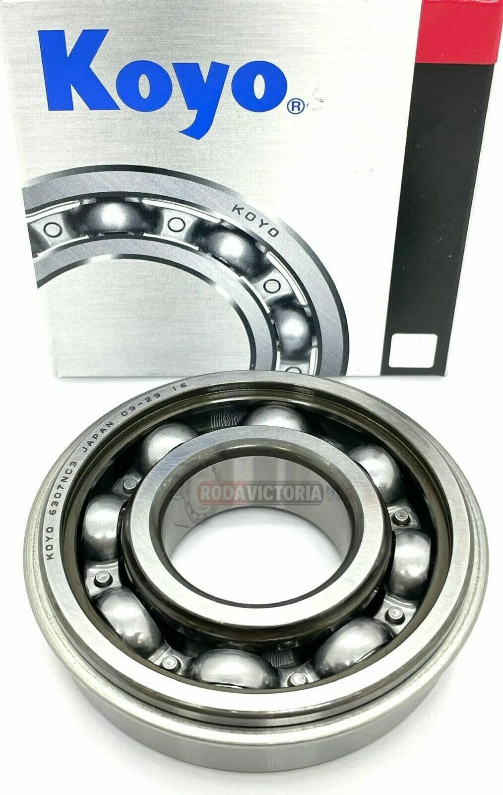 KOYO JAPAN 6307 Z NR C3 Deep Groove Ball Bearing – 1 Metal Shield + Snap Ring !!