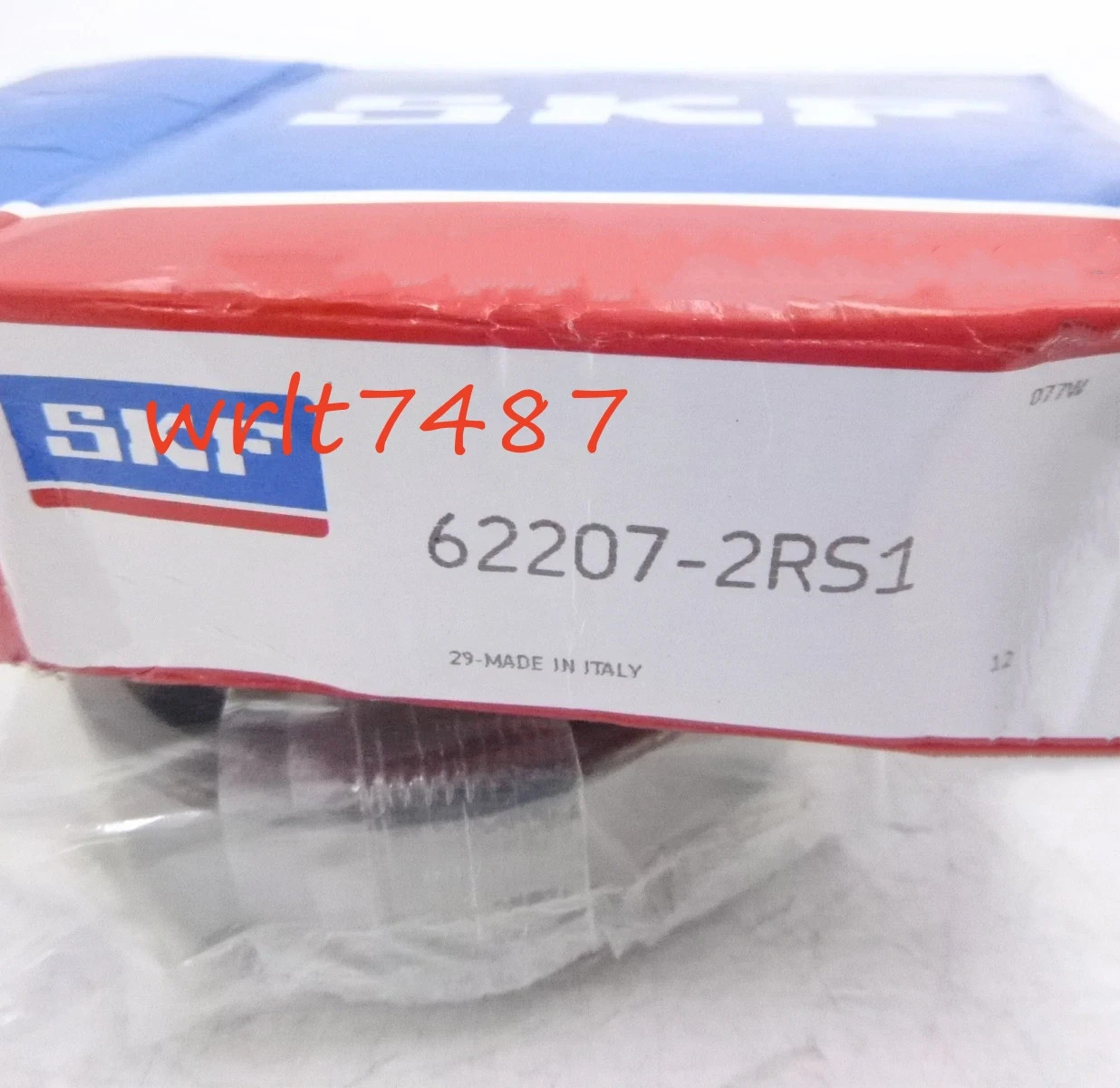 NEW SKF 62207-2RS1 single row deep groove ball bearing 1PCS #NN