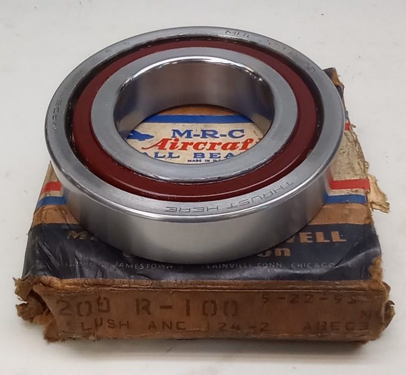 MRC 209 R 100 Angular Contact Ball Bearing 45X85X19mm 209-R-100