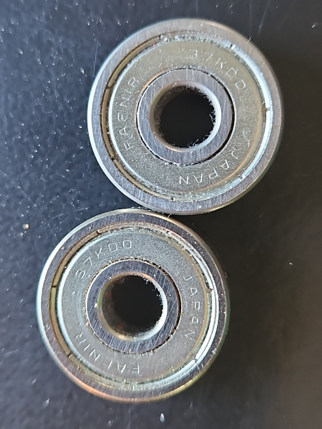 FAFNIR Sealed Roller Ball Bearing 37KDD [Lot of 2] NOS