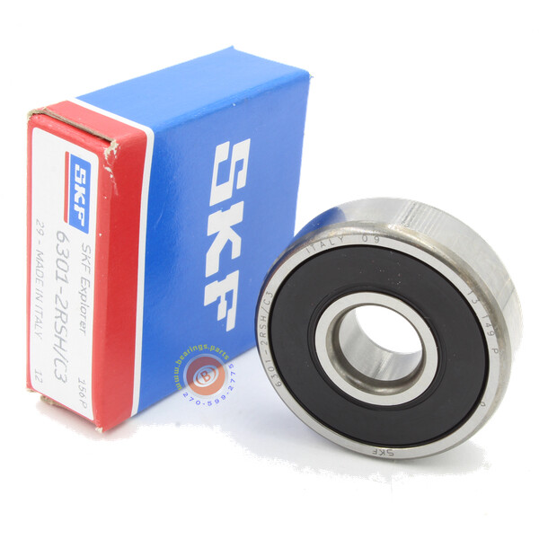 6301-2RSH/C3 Deep Groove Ball Bearing 12x37x12 mm – SKF