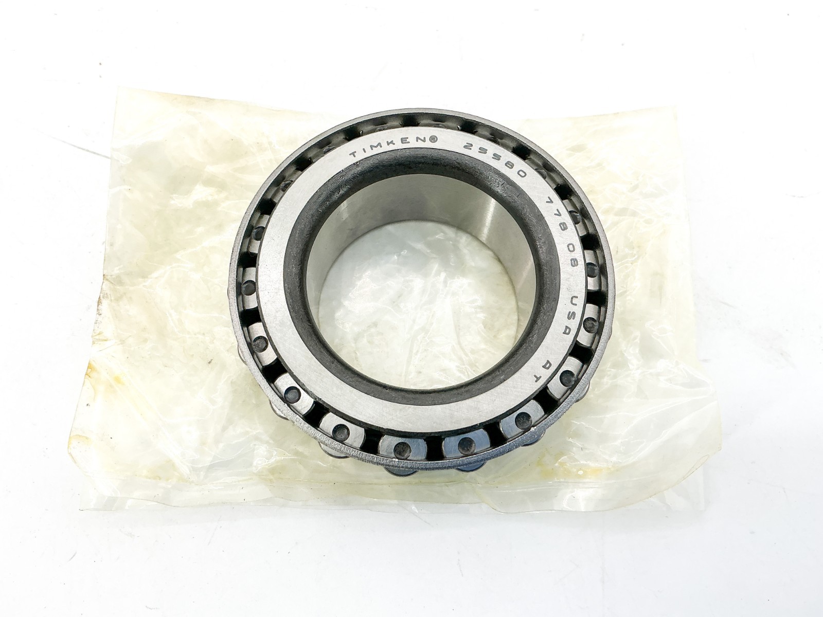 New Timken 25580 Tapered Roller Bearing Cone – No Box