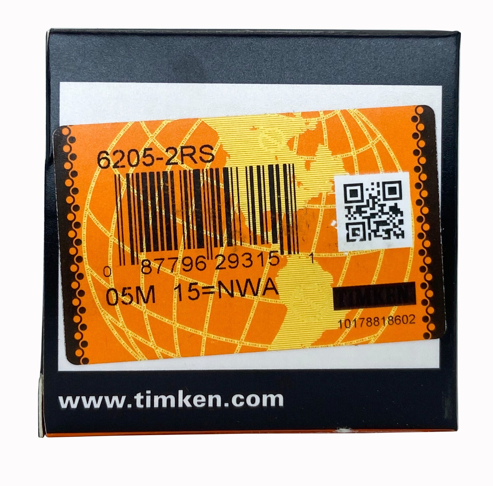 50 PACK TIMKEN 6205-2RS 25X52X15MM Double Rubber Seal Bearings USA Brand NEW