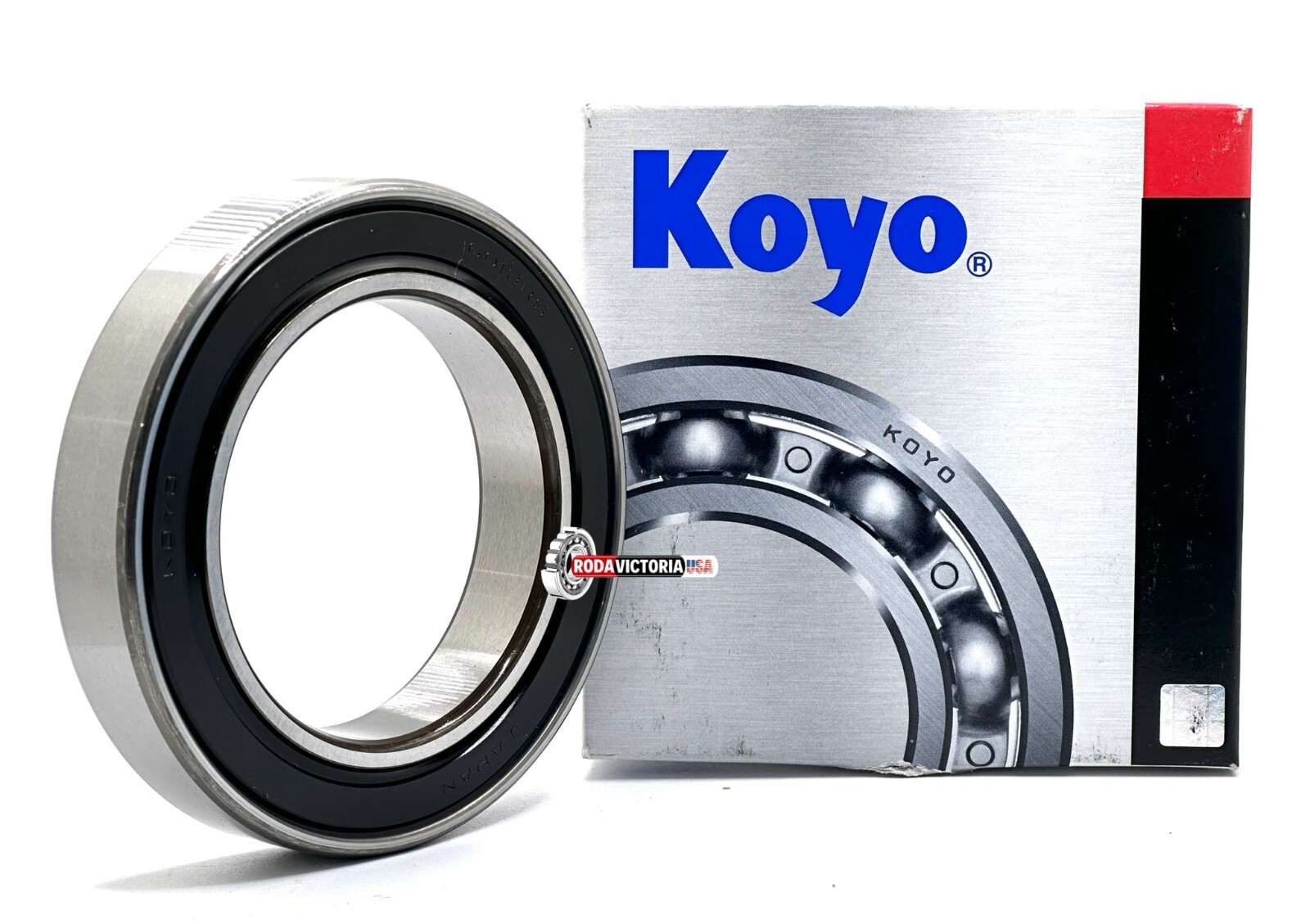 KOYO JAPAN 6013 2RS C3 DEEP GROOVE BALL BEARING, RUBBER SEALED 65x100x18mm