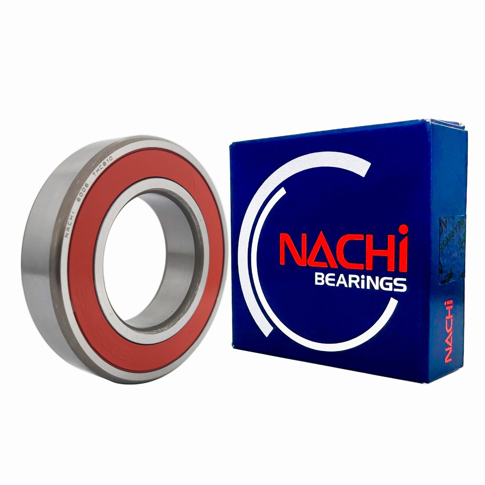 2PACK NACHI 6006-2NSE9CM 30X55X13MM Double Rubber Seal Bearings 6006-2RS 6006RS