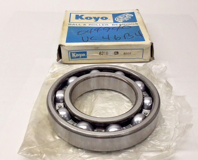 Koyo 6216C3 Ball Bearing Open 80x140x26mm