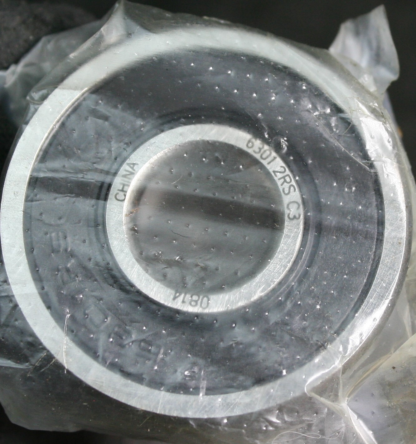 One (1) Generic 6301 2RS C3 Deep Groove Ball Bearing 12mm ID China NEW