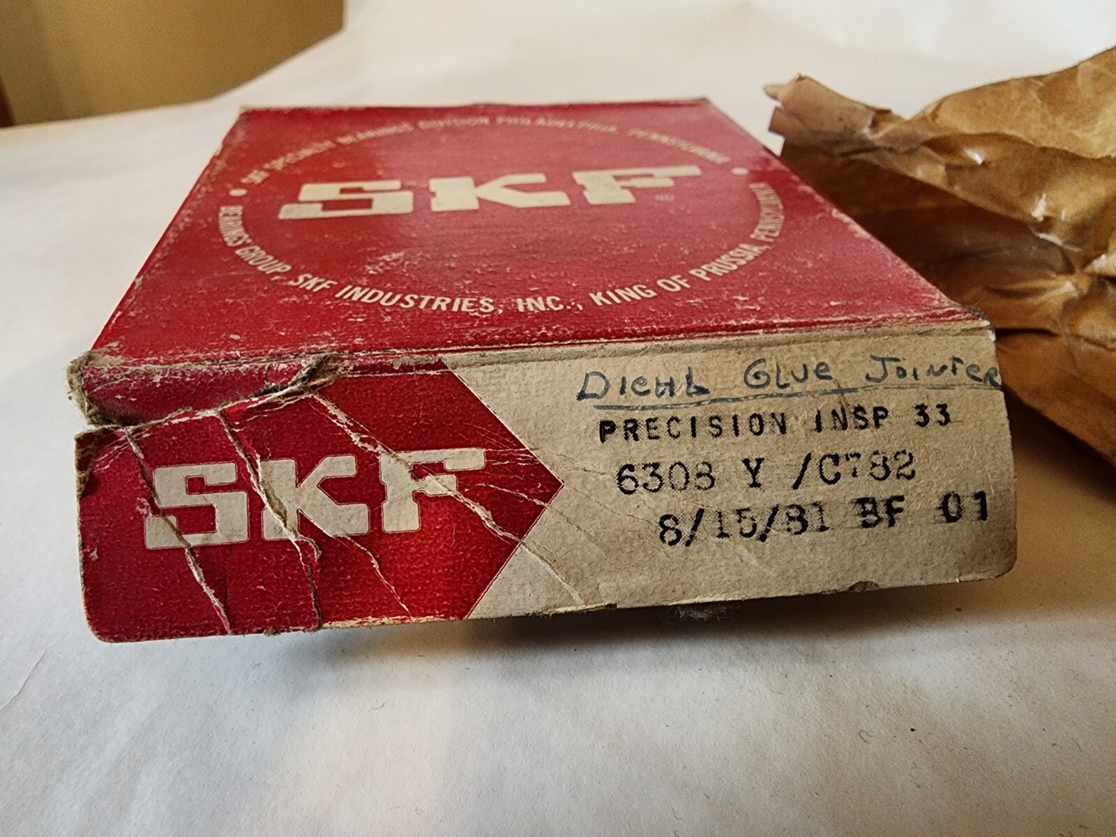 SKF 6308 Y /C782 Precision Ball Bearing