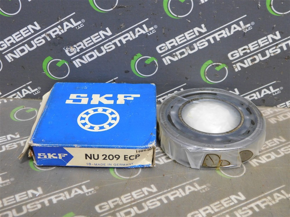 NEW SKF NU 209 ECP Cylindrical Roller Bearing 45mm Bore 85mm OD 19mm W