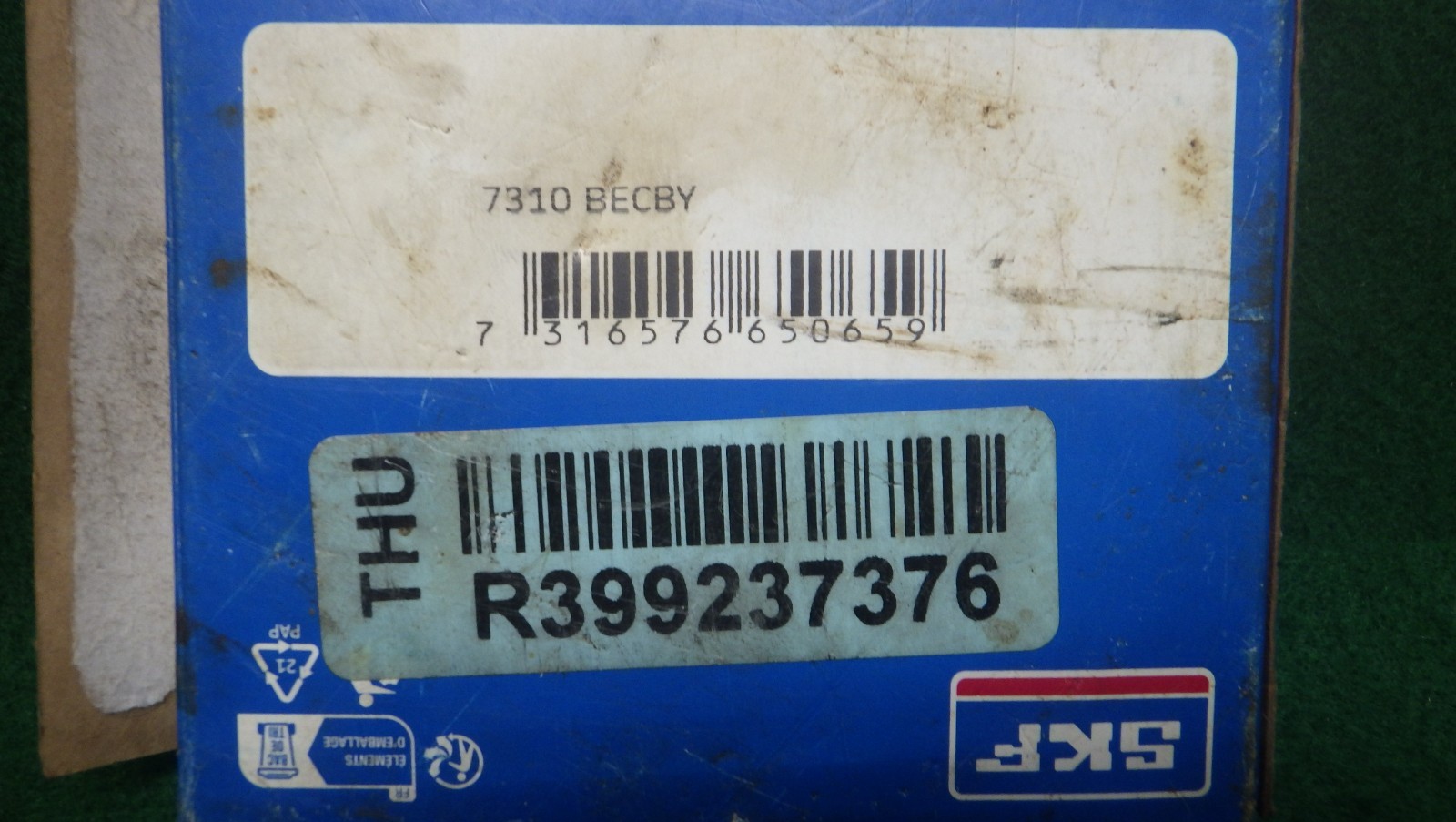 7310 BECBY SKF Bearing USA Seller, In Stock Today 50 x 110 x 27mm