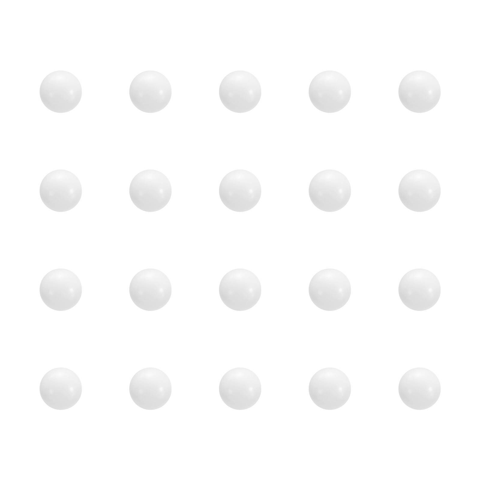 200pcs for POM Balls Bearing 1/4″ 6.35mm Solid Plastic