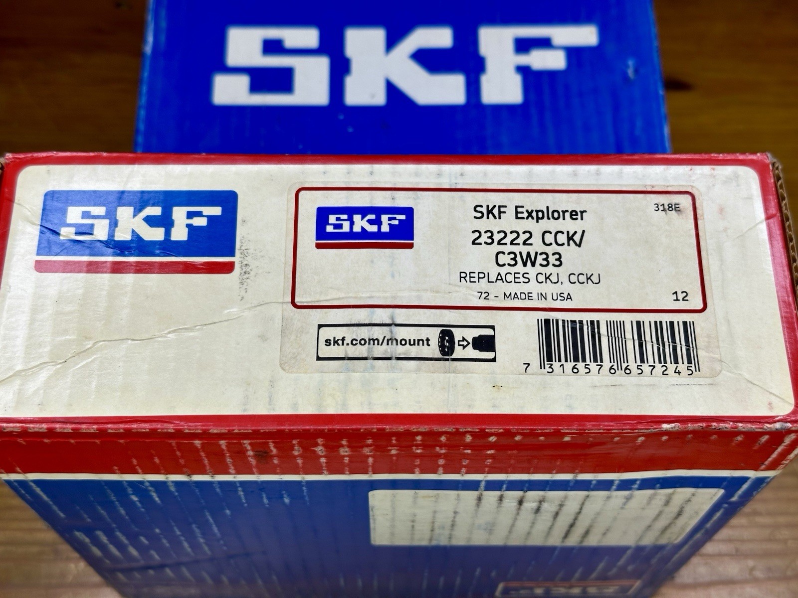 SKF 23222 CCK / C3W33 Spherical Roller Bearing – BRAND NEW / FACTORY BOXED!