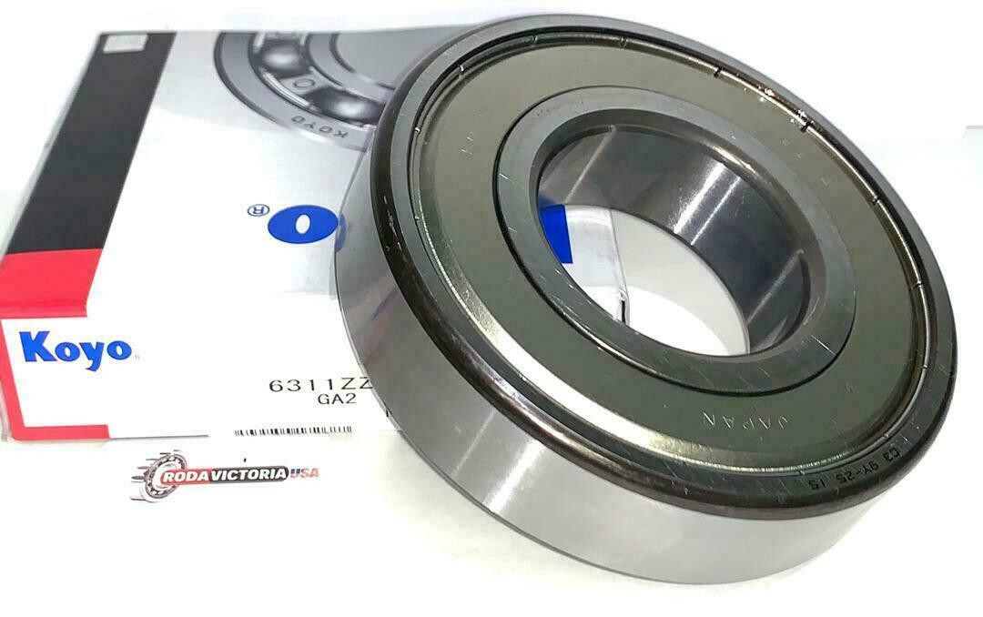 KOYO JAPAN 6311 ZZ C3 DEEP GROOVE BALL BEARING, METAL SHIELDED 55x120x29 mm