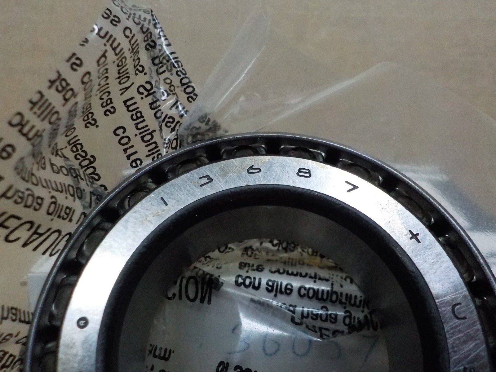 Timken 13687 Cone Tapered Roller Bearing – Single Cone Only.