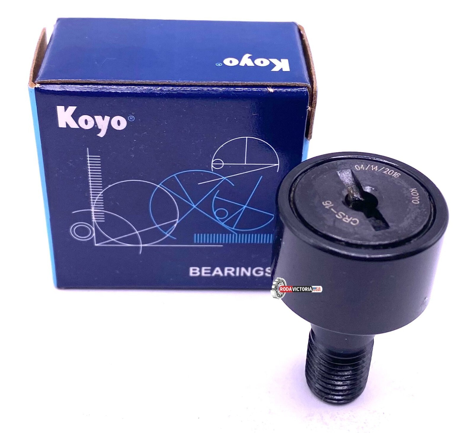 KOYO CRS16 Stud Track Roller Cam Follower 11.11×25.40×15.88 mm