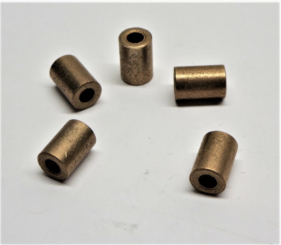 BOSTON GEAR B24-3 Plain Sleeve Bearing – 0.1250 in ID, 0.2500 in OD -LOT OF 50