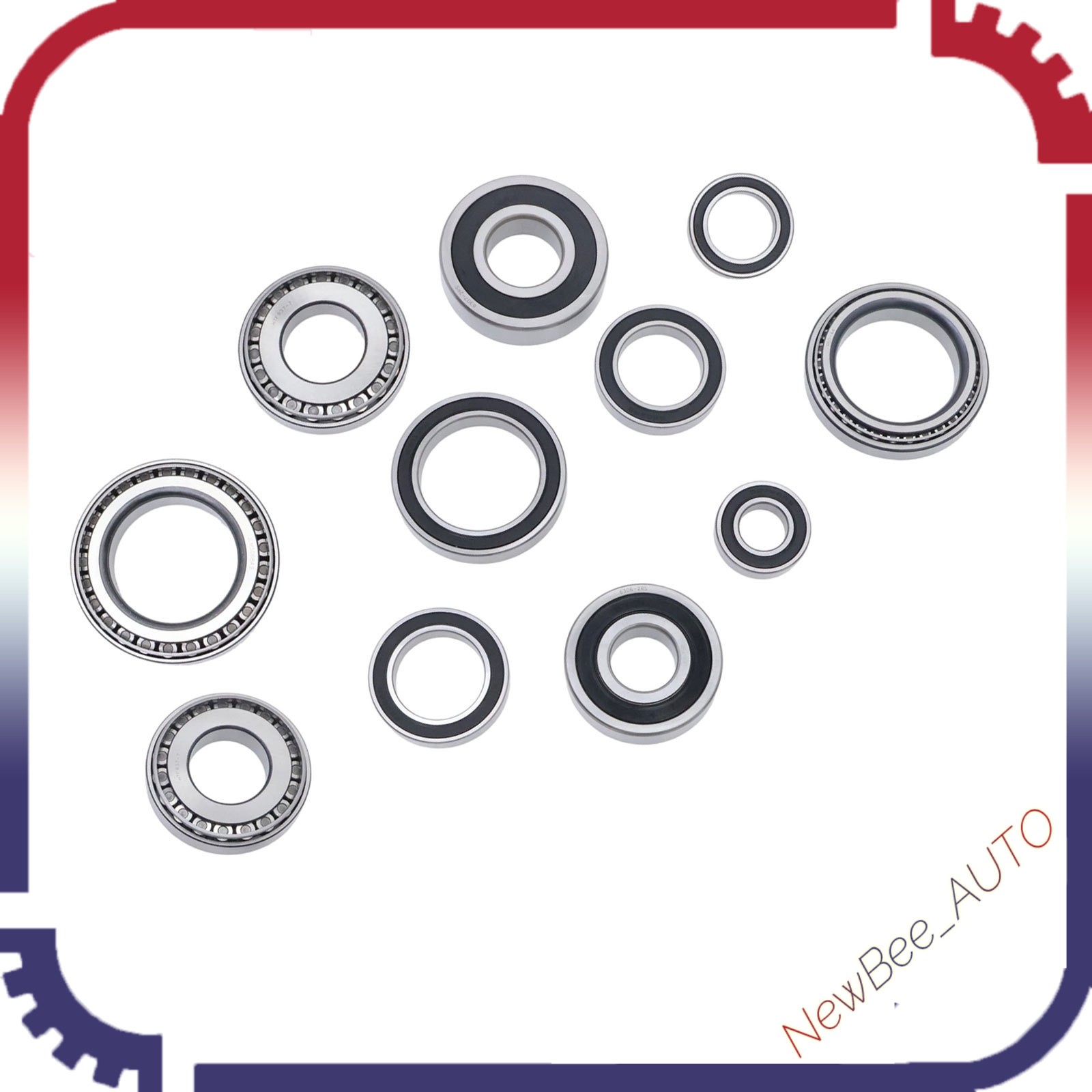 Fit Ford C-MAX Fusion Lincoln Hybrid 11Pcs HF35 Transmission Set of Bearings